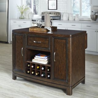 Home Styles Crescent Hill Kitchen Island   Kitchen Islands and Carts