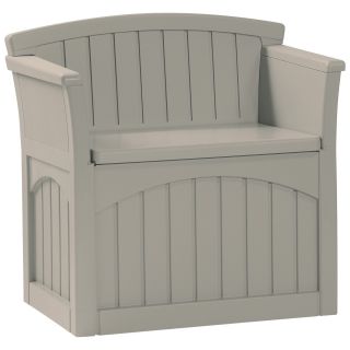 Suncast Resin 31 Gallon Patio Storage Seat   PB2600   Outdoor Benches