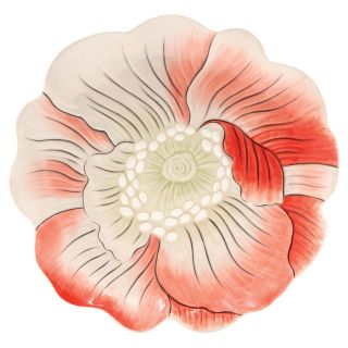 Edie Rose Hydrangea Flower Canape Plate   Dinnerware