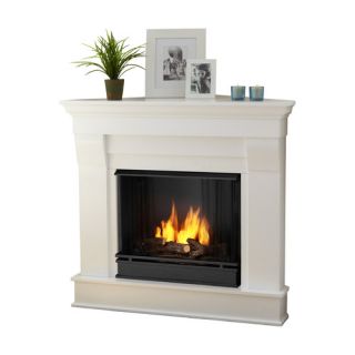 Real Flame Chateau Corner Gel Fuel Fireplace