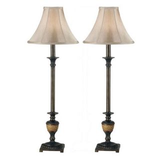 Kenroy Home 30944 Emily 2 Pack Buffet Lamp Set   Table Lamps