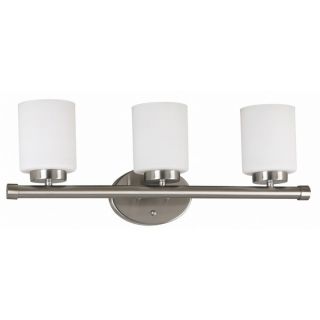 Cupello 3 light Frosted Glass Vanity Fixture   15277235  