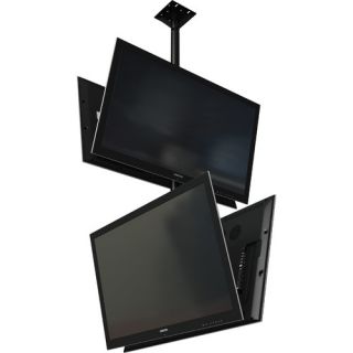 Dual Screen Ceiling Mount for 32   55 Screens by Crimson AV