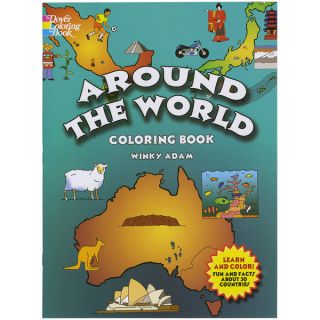 Dover Publications Around The World Coloring Book   16427898