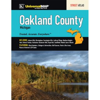 Oakland County Atlas by Universal Map