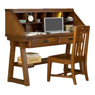 Heartland Writing Desk and Hutch by American Woodcrafters