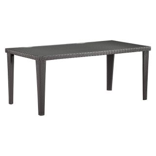 Zuo Modern Cavendish Outdoor Rectangular Table   Patio Dining Tables