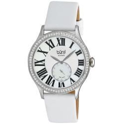 Burgi Womens Swiss Quartz Diamond Strap Watch  ™ Shopping