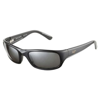Maui Jim Stingray 103 02 Gloss Black 55 Sunglasses   15898796