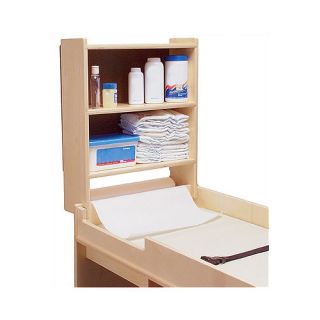 Steffy Wood Products Complete Changing Table with Plywood Doors