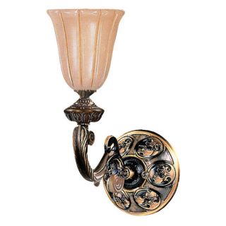 Crystorama 891 BZ Natural Alabaster Wall Sconce   6.5W in.