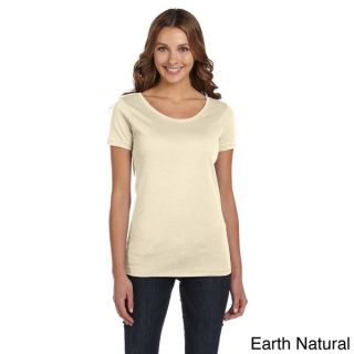 Alternative Womens Organic Cotton Scoop Neck T shirt   16129329