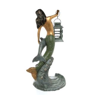 SPI Home Mermaid Lantern Statue