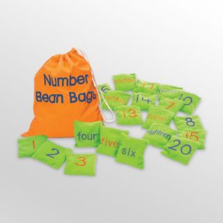 Educational Insights Number Bean Bags   Learning Aids