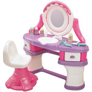American Plastic Toys Beauty Salon Vanity