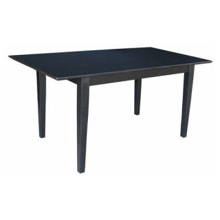 International Concepts Kenton Shaker Style Dining Table with Butterfly Extension   Kitchen & Dining Room Tables