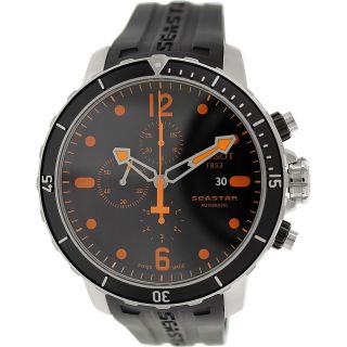 Tissot Mens Seastar 1000 T066.427.17.057.01 Black Silicone Swiss