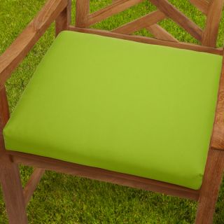 Bristol 20 inch Indoor/ Outdoor Macaw Green Chair Cushion with
