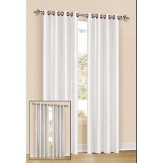 DR International Silk Grommet Axis Curtain Single Panel