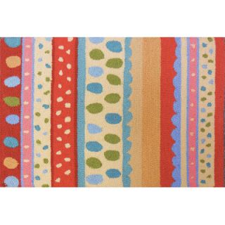 Stripes and Polka Dots Area Rug by Homefires