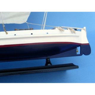 Second Wave Fishing Model Boat by Handcrafted Nautical Decor