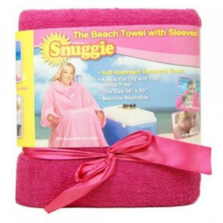 As Seen on TV Snuggie Beach Towel with Sleeves   16796126  