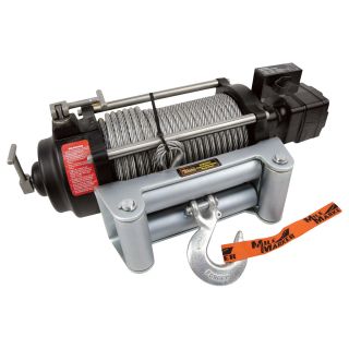 Mile Marker HI-Series Hydraulic Winch — 10,500-lb. Capacity, 24 Volt DC, Model# HI10500-24  8,000   11,900 Lb. Capacity Winches