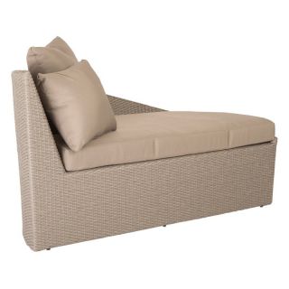 Euro Style Linda Lounge Chair   Taupe   Indoor Chaise Lounges