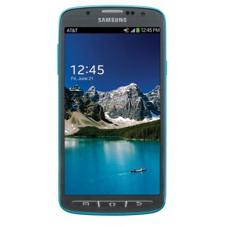 Samsung Galaxy S4 Active SGH i537 AT&T Blue 4G LTE Unlocked GSM