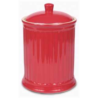 Omni Simsbury Extra Large Canister / Cookie Jar   Red   Food Storage