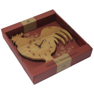 Chef Roost & Serve Wall Clock by Infinity Instruments