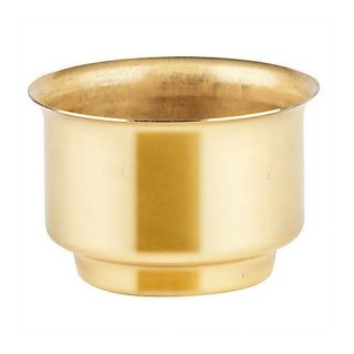 Polished Brass Candle Cup