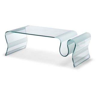 Discovery Clear Glass Coffee Table   16367414   Shopping