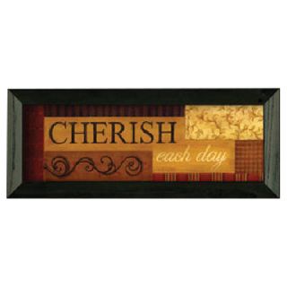 Cherish Each Day by Becca Barton Framed Graphic Art by Timeless Frames