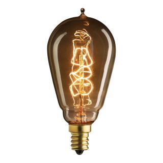 Bulbrite 25W Spiral Filament ST15 Incandescent Edison Light Bulb   8 pk.   Light Bulbs