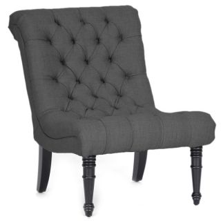 Baxton Studio Caelie Beige Linen Modern Lounge Chair