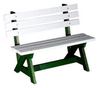 Eagle One 4 ft. Eagle Classic Recycled Plastic Commercial Park Bench