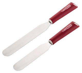 Cake Boss Stainless Steel 2 Piece Icing Spatula Set   Baking Tools & Gadgets