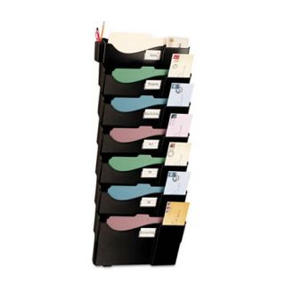 Officemate 21726 Wall Filing System with 7 Pockets   Commercial Magazine Racks