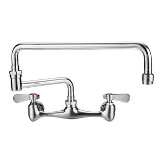 Laundry Wall Mount Faucet with Swing Spout by Whitehaus Collection