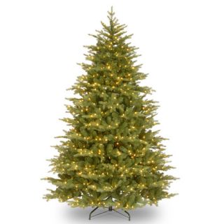 Green Spruce Artificial Christmas Tree with 1100 Clear Lights