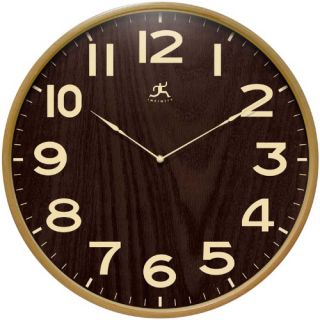 Infinity Instruments Arbor ll 21 Inch Wall Clock