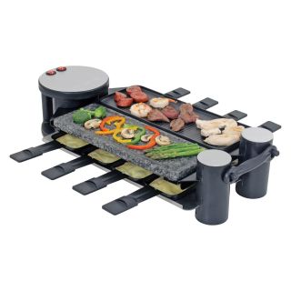 Swivel Raclette 8 Person Party Grill   Raclette Grills
