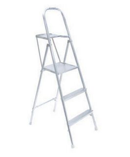 Werner Aluminum Project Step Ladder   Ladders and Scaffolding