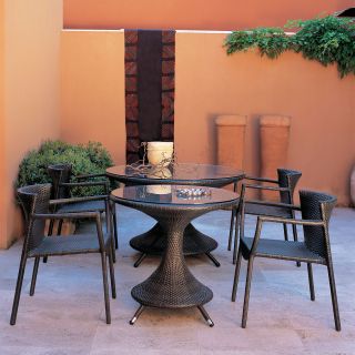 EMU Nilo Wicker Outdoor Dining Table