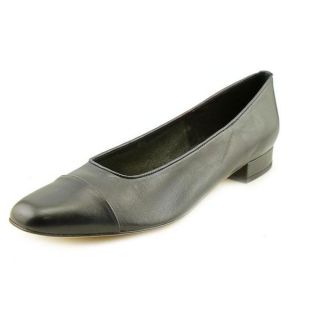 Fit In Clouds Womens Black Patent Leather Foldable/ Portable Flats