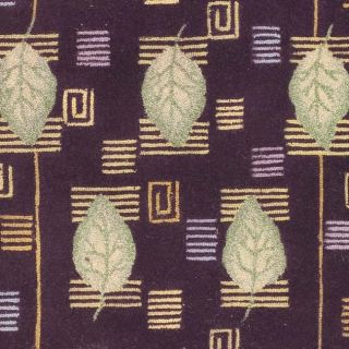 Safavieh Handmade Foliage Violet Wool Runner (26 x 8)   13658208