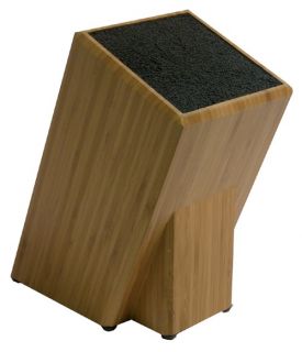 Kapoosh Bamboo Universal Utensils Storage Block