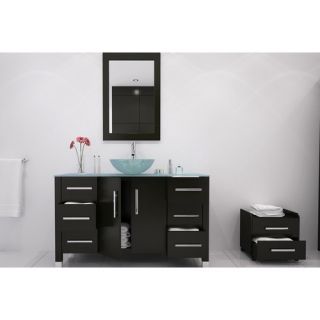 Grand Crater 47.25 Single Bathroom Vanity Set by JWH Living