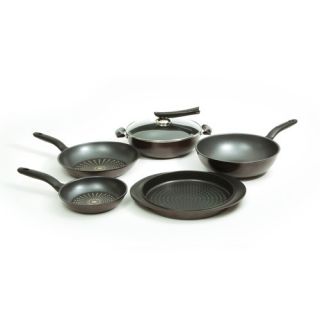 Piece Frying Pan and Skillet Set with Lid